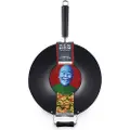 Ken Hom Excellence, Rund, Wok-/stekepanne, Svart, 1,5 mm, Fenol, 6 person(er)