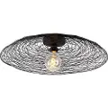 QAZQA Oriental taklampe sort 60 cm - Glan