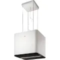 Elica Pix WH/F/42 - Panser - Island - bredde: 42 cm - dybde: 42 cm - resirkulering - hvit