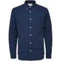 Selected Regrick Oxford Flex Skjorte Med Lange Ermer