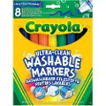 Crayola Felt-tip pen super washable 8 pcs. (58-8328)