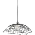 QAZQA Design pendellampe sort 60 cm - Pua