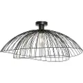 QAZQA Design taklampe sort 66 cm - Pua