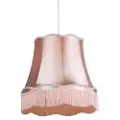 QAZQA Retro-hengelampe rosa 45 cm - Granny