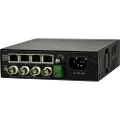 Deltaco Mottaker for signalforsterkning, 4xBNC video, 12V, RS-485, Cat5, 3