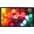 Elite Screens Elite SableFrame ER135WH1 - Projeksjonsskjerm - veggmonterbar - 135 (343 cm) - 16:9 - CineWhite - fløyelssvart