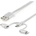 StarTech.com Usb Micro-usb Usb-c Lightning Kabel 1m