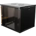 Deltaco 19-5409B - 9U - Wall Mount Rack Cabinet