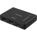 Deltaco HDMI-7043 - Video/audio switch - 5 x HDMI - stasjonær