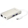 J5 create USB-C Multi-Adapter (with Ethernet and 60W PD)
