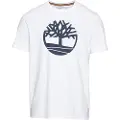 Timberland for man. TB0A2C2R1001 Kennebec River Logo T-shirt white (XXL), Casual, Cotton, Short sleeve, Sustainable