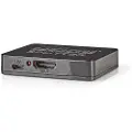 Nedis Vspl34002bk Hdmi-splitter 2 Porter Hdmi Inn Til 2xhdmi Ut 4k Abs/pvc 30hz