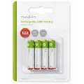Nedis Oppladbare AAA NiMH-batterier 950 mAh - 4-pakning