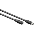 Wentronic goobay - Strømforlengelseskabel - 5,5 x 2,5 mm DC-jakk (hann) til 5,5 x 2,5 mm DC-jakk (hunn) - 10 m