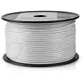 Nedis Koaksialkabel ``coax 12`` 75 Ohm Dobbeltskjermet Eca Pvc 100 M