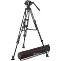 Manfrotto 504x Kulehode Og Dobbeltaluminiumstativ Og Sentral Stabilisator