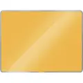 Leitz Cosy - Whiteboard - veggmonterbar - 800 x 600 mm - herdet glass - magnetisk - varm gulfarge