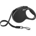 Flexi New Classic bånd XS, 3M, 12KG, sort