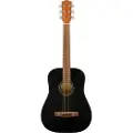 Fender FA-15 3/4 Skala Stålstrenger med Gigbag Svart