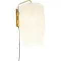 QAZQA Oriental vegglampe gull kremfarget skjerm med frynser - Franxa