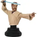 Star Wars Hot Wheels Clone Wars Obi-wan Bust Figur 15 Cm