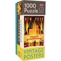 Tactic Puzzle Lovers Vintage Posters New York 1000 pcs puzzle