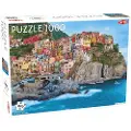 Tactic Puzzle Lovers Cinque Terre Italia 1000 stk puslespill