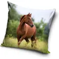 MCU Brun hest pudebetræk 40 x 40 cm