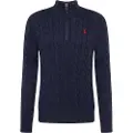 Ralph Lauren for man. 710810841001 Ocho navy jumper (S), Casual, Cotton, Long sleeve