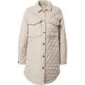 Object Vera Owen Long Quilted Jakke