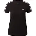Adidas Essentials Slim 3 Stripes Kortarmet T-skjorte