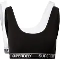 Superdry Grace Super-bralette i økologisk bomull i dobbelpakning