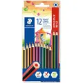 Staedtler Noris colour 185 - Fargeblyant - assorterte farger (en pakke 12)