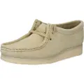 Clarks Shoes for woman. 26155545 Wallabee beige leather shoes (39), 1 to 3 cm, Suede, Laces, Casual