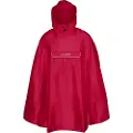 Vaude Valdipino Poncho, mørkerød