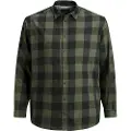 Jack & Jones Gingham Twill Skjorte Med Lange Ermer