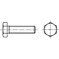 Toolcraft 133648 Sekskantsskrue M8 30 mm Udvendig sekskant DIN 961 Stål 200 stk