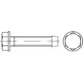 Toolcraft 141103 Gevindskruer M4 20 mm Udvendig sekskant DIN 7500 Stål Galvaniseret 1000 stk