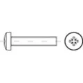Toolcraft 146032 Linseskruer M4 70 mm Krydskærv Pozidriv DIN 7985 Stål Galvaniseret 500 stk