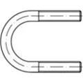 Toolcraft 137763 U-bolte Galvaniseret stål 100 stk