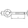 Toolcraft Gevindøskner (type 48) (Ø x L) 10 mm x 50 mm Rustfrit stål A2 M6 50 stk