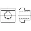 Toolcraft 107985 T-slot møtrik M6 8 mm DIN 508 Stål 25 stk