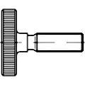 Toolcraft 112076 Fingerskruer M5 12 mm DIN 653 Stål 50 stk