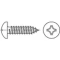 Toolcraft 1068048 Linse kærvskruer 2.2 mm 13 mm Krydskærv Philips DIN 7981 Rustfrit stål A2 1000 stk