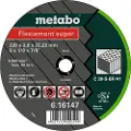Metabo 616147000, Kutteskive, Flatt senter, Stein, Alle merker, 23 cm, Sort