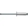 Swg 93751655 Flad rund nitte (Ø x L) 5 mm x 16 mm Aluminium 500 stk