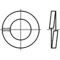Toolcraft TO-6854115 Fjederring Indvendig diameter: 5 mm DIN 127 Fjederstål verzinkt 1000 stk