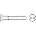 Toolcraft TO-5379963 Sikkerhedsskruer M5 35 mm Tohuls 88112 Rustfrit stål A2 100 stk