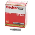 Fischer Universaldybel UX Ø8x50mm uden krave fremstillet af nylon. - (50 stk.)