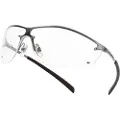 Bolle Pyramex sikkerhedsbrille klar - Bollé Silium, metal stel, antirids- & antidug behandlet
